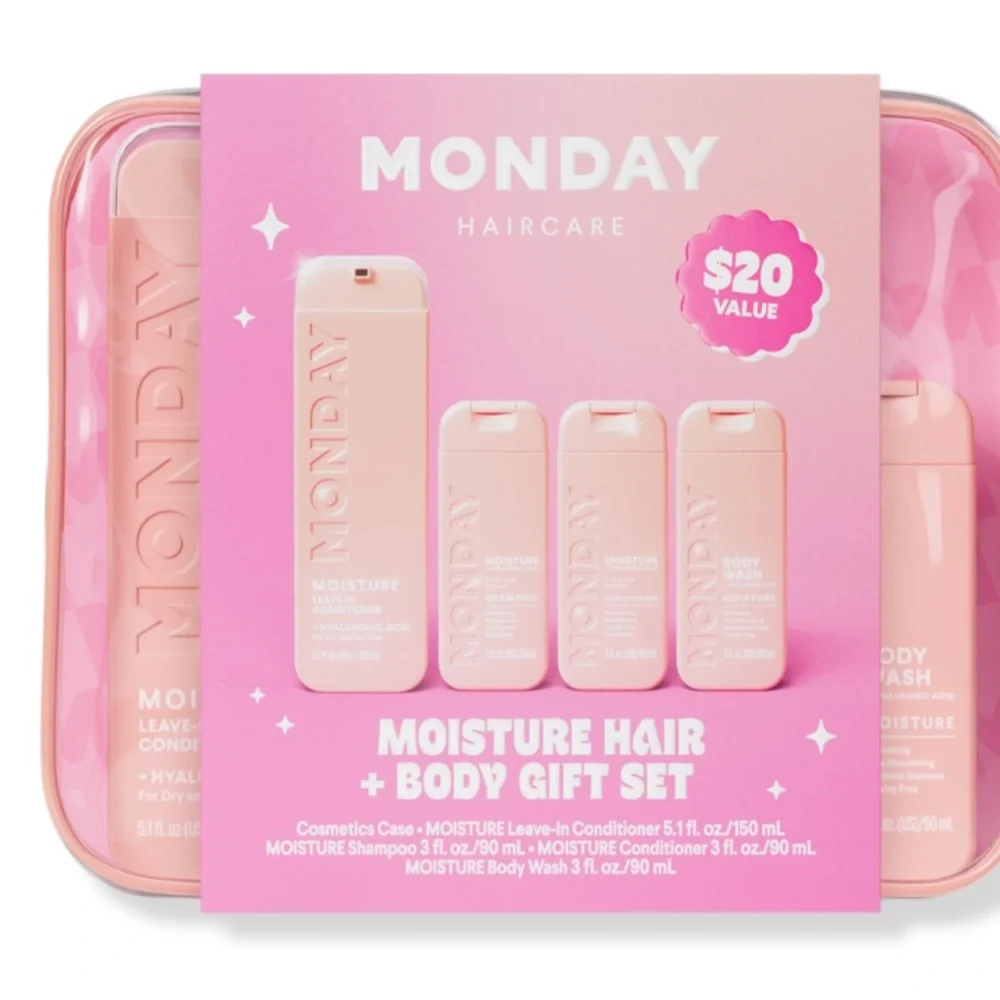 Monday Moisture Hair + Body Gift Set